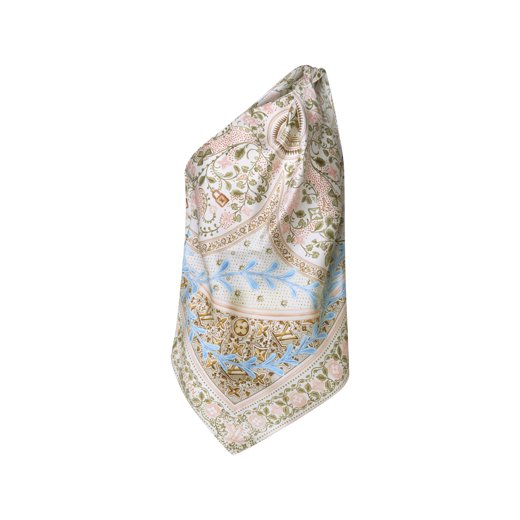 Flower Foulard Asymmetrical Top - Ready-to-Wear | LOUIS VUITTON